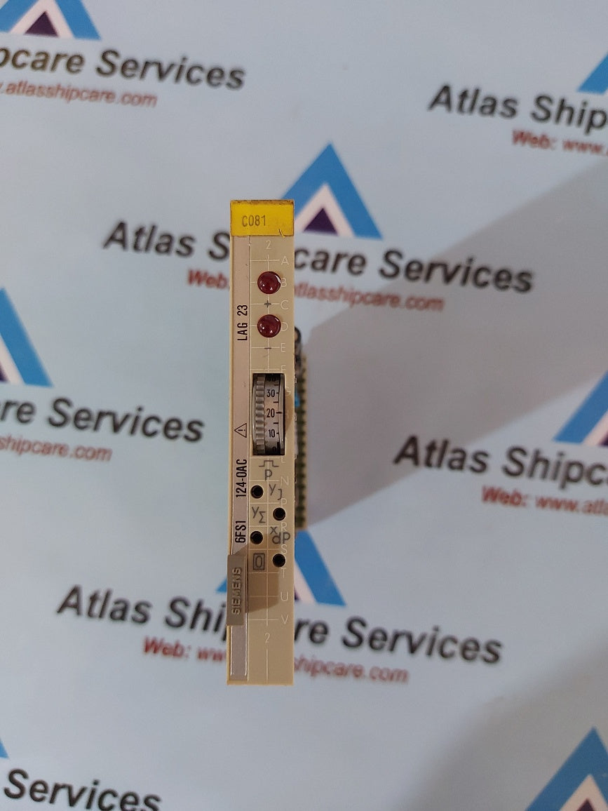 Siemens 6FS1 124-0AC LAG 23 Pcb Card